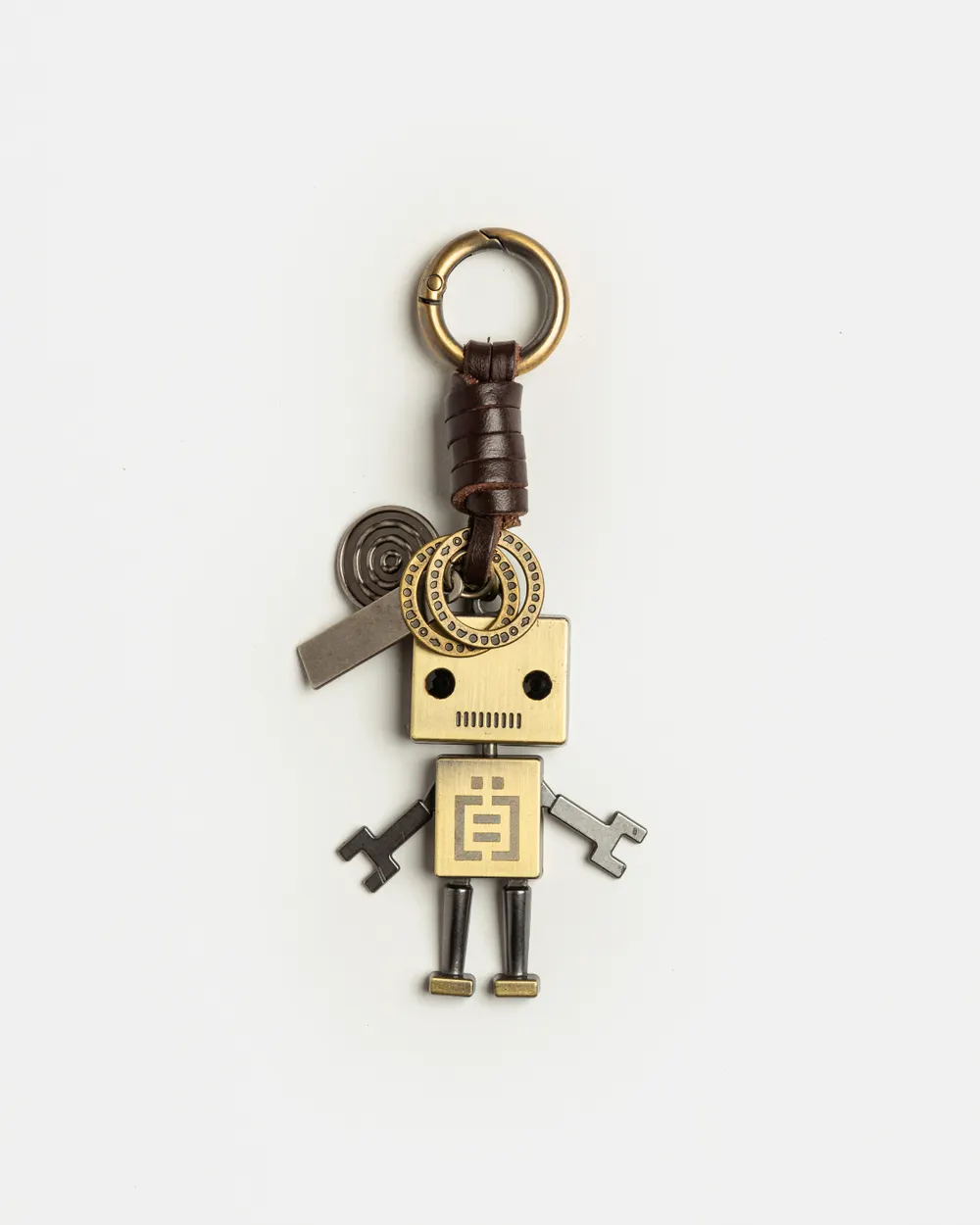 Llavero Charm Gang Robot en metal