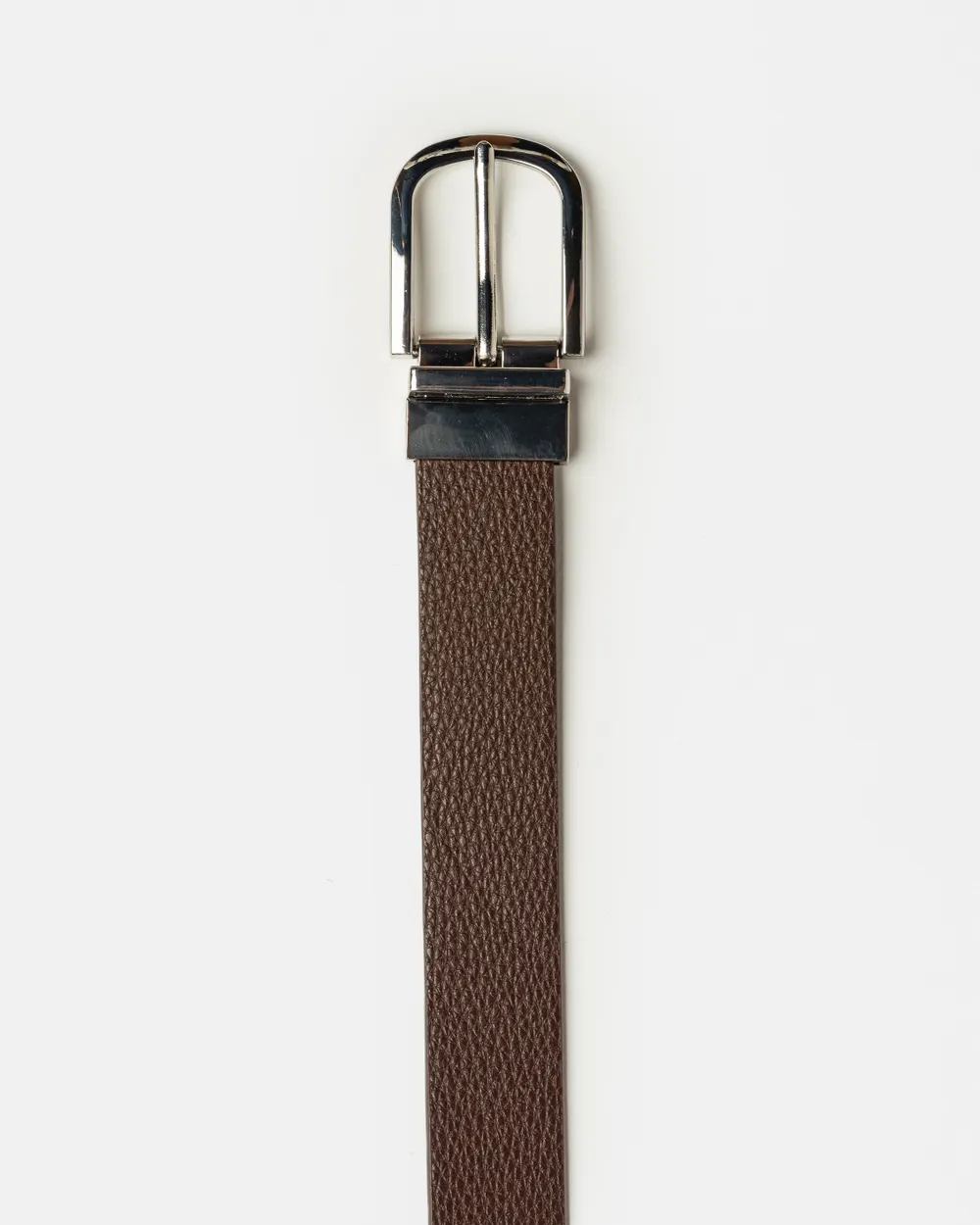 Cinturon reversible Geminis en efecto cuero