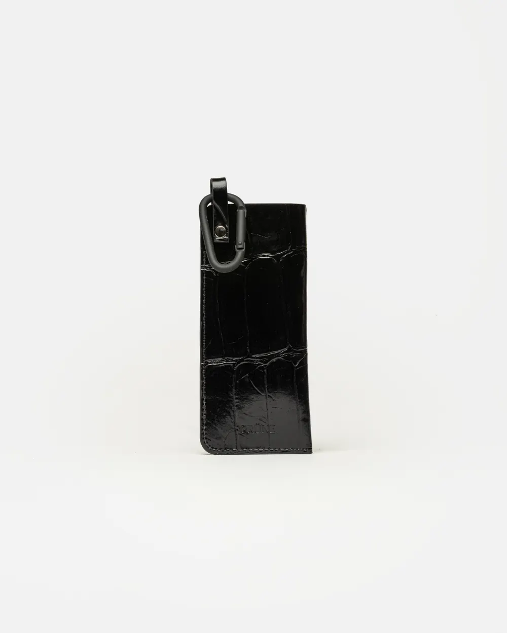 Estuche Ruby en cuero grabado croco